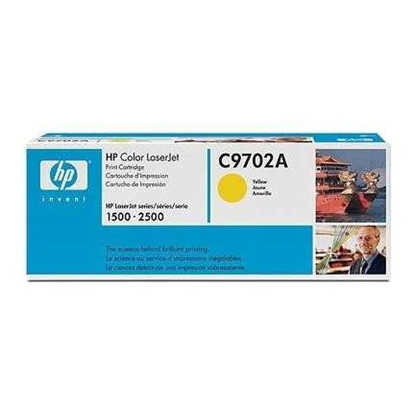 Hp C9702A (121A) Sarı Orjinal Toner