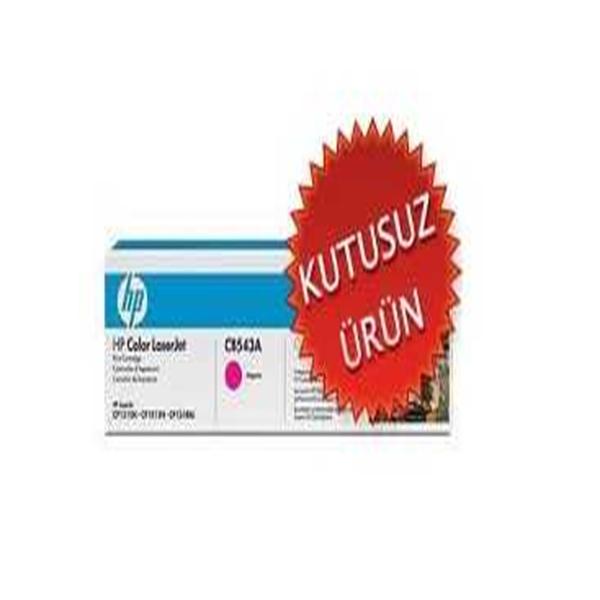 Hp CB543A (125A) Kutusuz Kırmızı Orjinal Toner