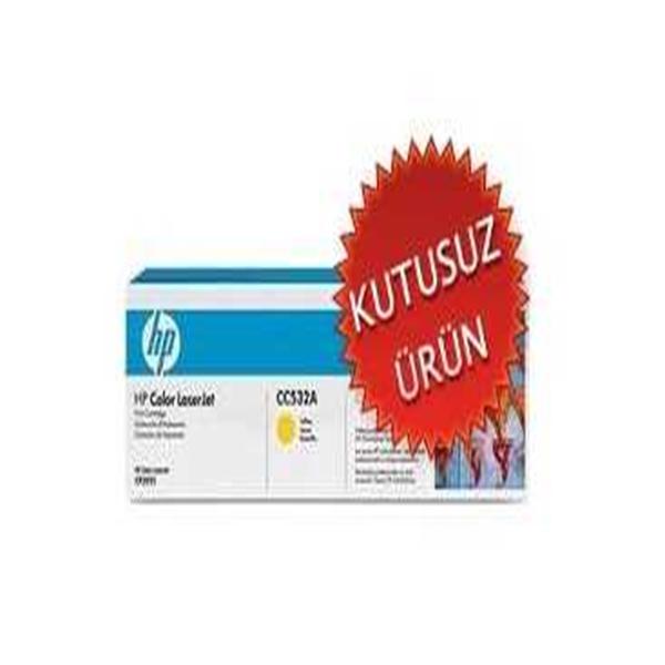 Hp CC532A (304A) Kutusuz Sarı Orjinal Toner