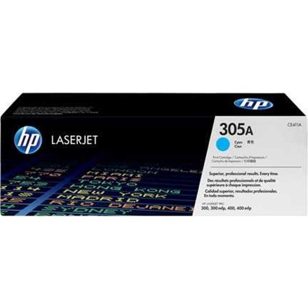 Hp CE411A (305A) Mavi Orjinal Toner