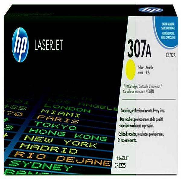 Hp CE742A (307A) Sarı Orjinal Toner