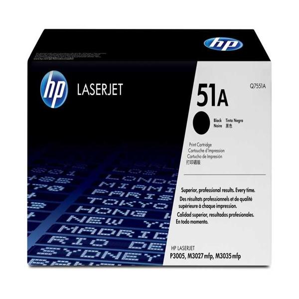 Hp Q7551A (51A) Siyah Orjinal Toner