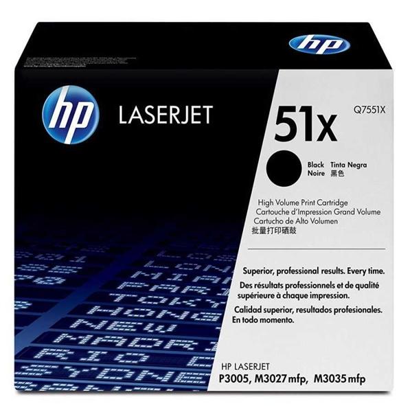 Hp Q7551X (51X) Siyah Orjinal Toner