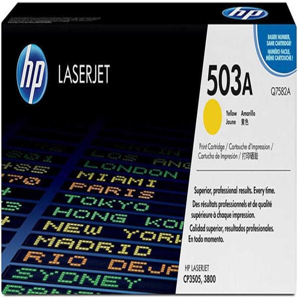 Hp Q7582A (503A) Sarı Orjinal Toner